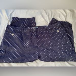 Karen Scott women’s pants polka dot
